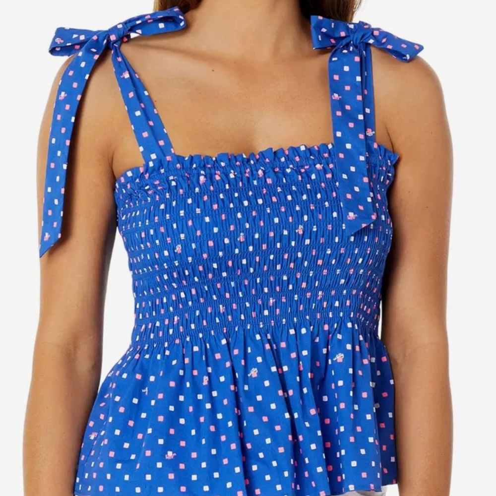 Lilly Pulitzer Rivera Smocked Top